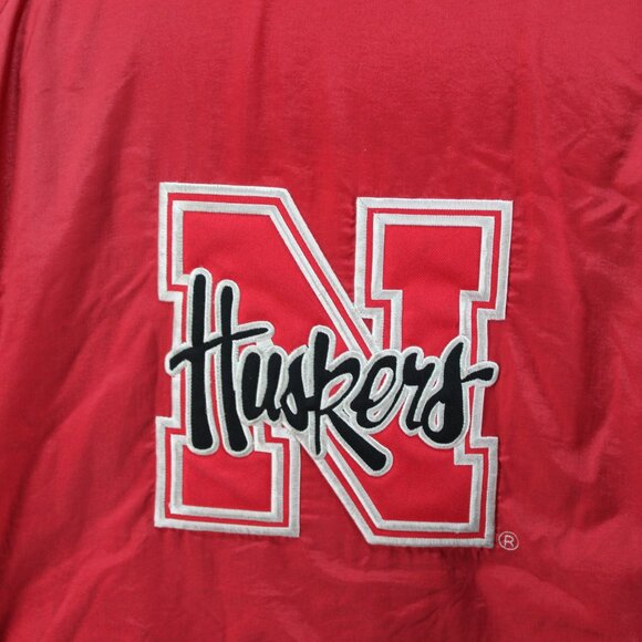 Nerbraska Cornhuskers Jacket (VTG) - Reversable by Pro Player - Men's 2XL - Picture 6 of 16